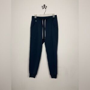 Figs Zamora Jogger Scrub Pants in Dark Harbor PO 3023 Women’s Small